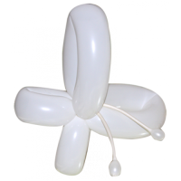 Фигура из шариков "Белая бабочка"